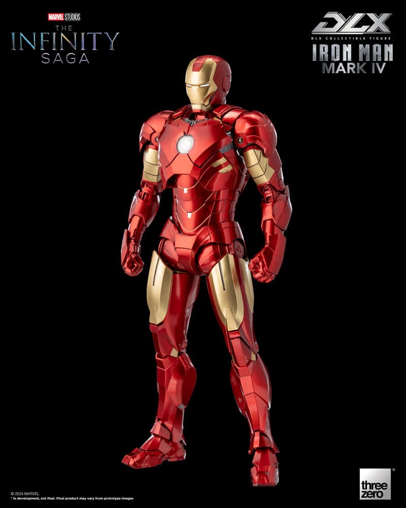 Infinity Saga figurine 1/12 DLX Iron Man Mark 4 17 cm