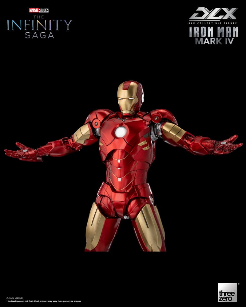 Infinity Saga figurine 1/12 DLX Iron Man Mark 4 17 cm