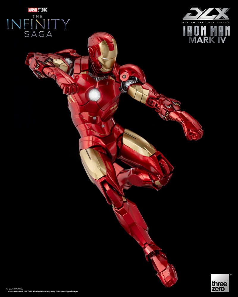 Infinity Saga figurine 1/12 DLX Iron Man Mark 4 17 cm