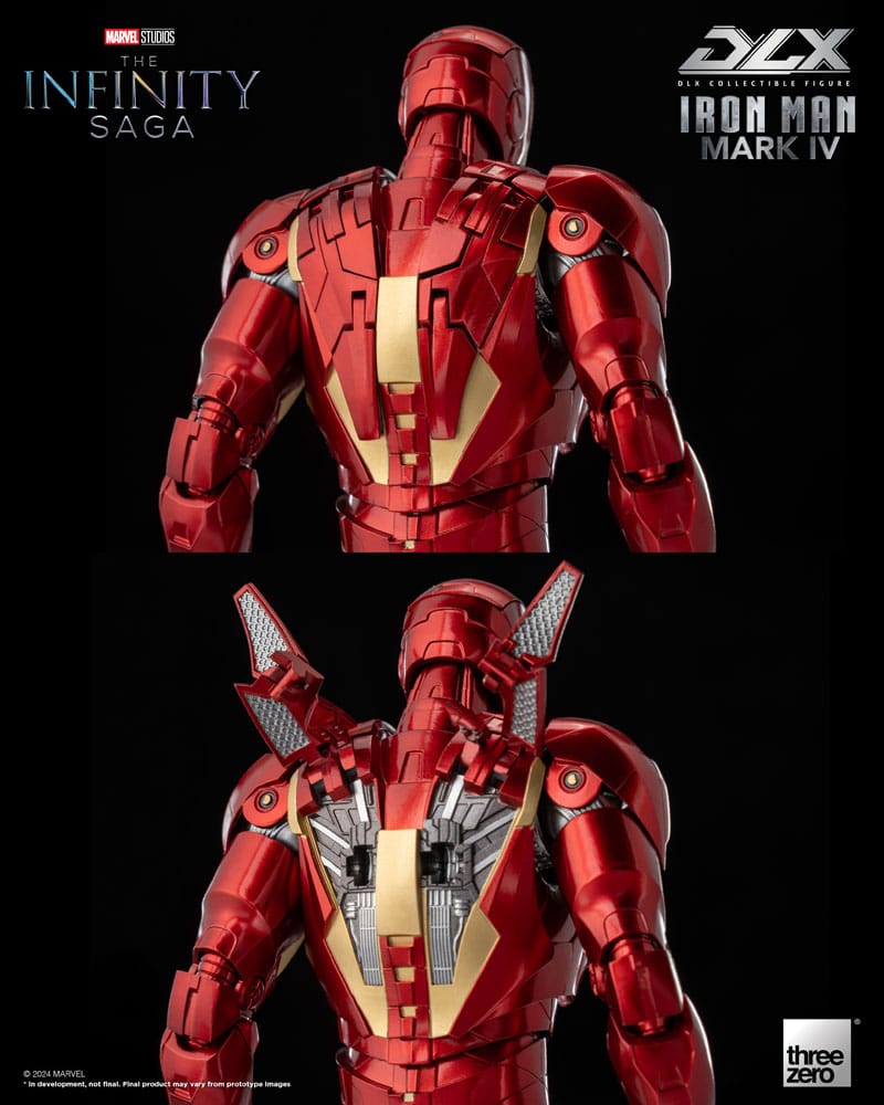 Infinity Saga figurine 1/12 DLX Iron Man Mark 4 17 cm