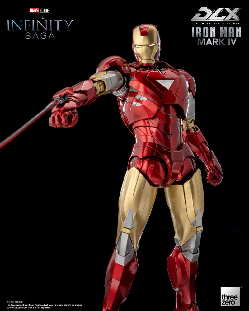 Infinity Saga figurine 1/12 DLX Iron Man Mark 4 17 cm
