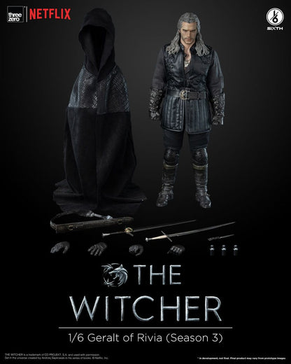 The Witcher Season 3 figurine 1/6 Geralt of Rivia 31 cm