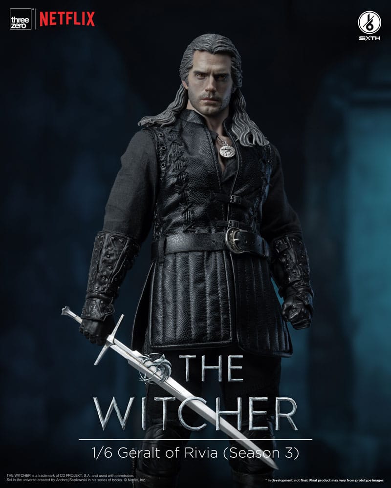 The Witcher Season 3 figurine 1/6 Geralt of Rivia 31 cm