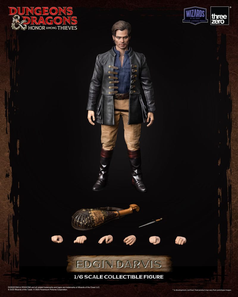 Dungeons & Dragons FigZero figurine 1/6 Honor Among Thieves Edgin Darvis 31 cm