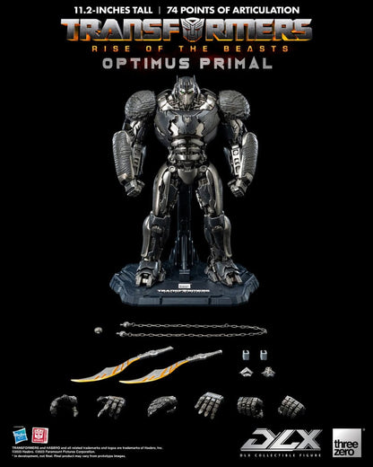 Transformers: Rise of the Beasts figurine 1/6 DLX Optimus Primal 28 cm Action figures Transformers