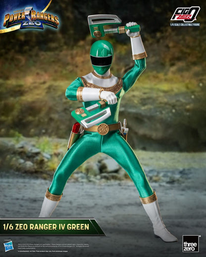 Power Rangers Zeo figurine FigZero 1/6 Ranger IV Green 30 cm