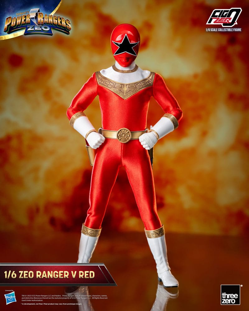 Power Rangers Zeo figurine FigZero 1/6 Ranger V Red 30 cm