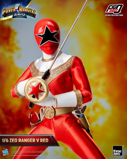 Power Rangers Zeo figurine FigZero 1/6 Ranger V Red 30 cm