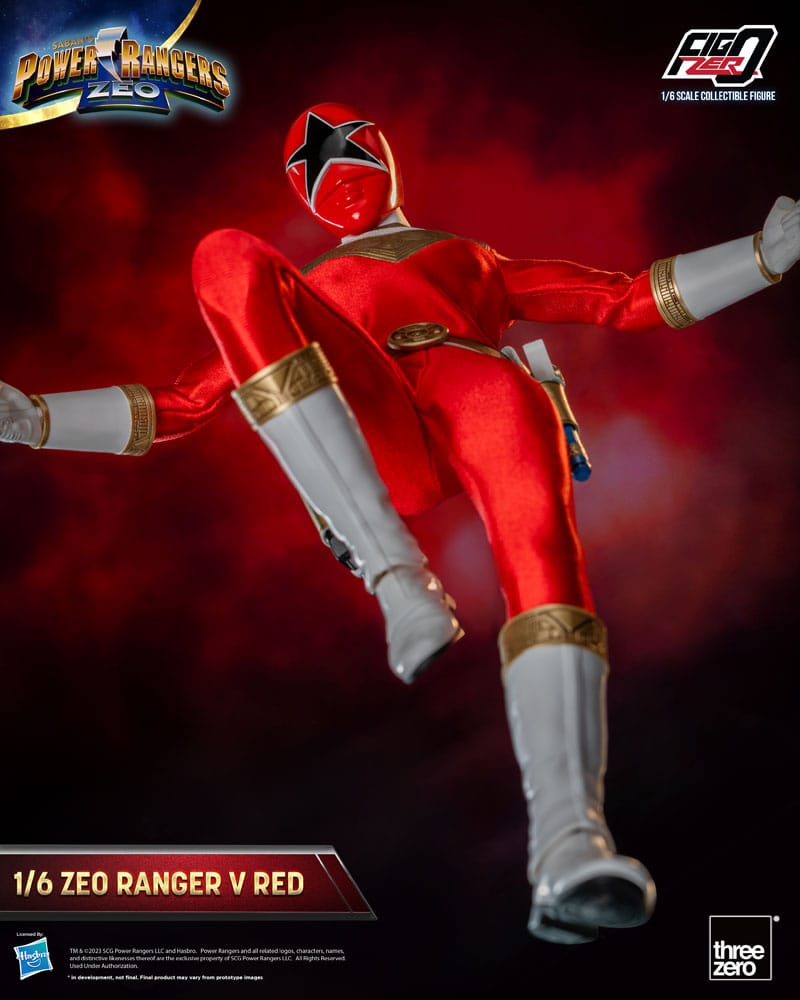 Power Rangers Zeo figurine FigZero 1/6 Ranger V Red 30 cm