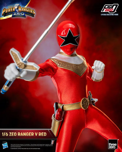 Power Rangers Zeo figurine FigZero 1/6 Ranger V Red 30 cm