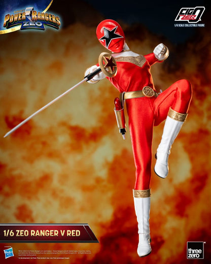 Power Rangers Zeo figurine FigZero 1/6 Ranger V Red 30 cm