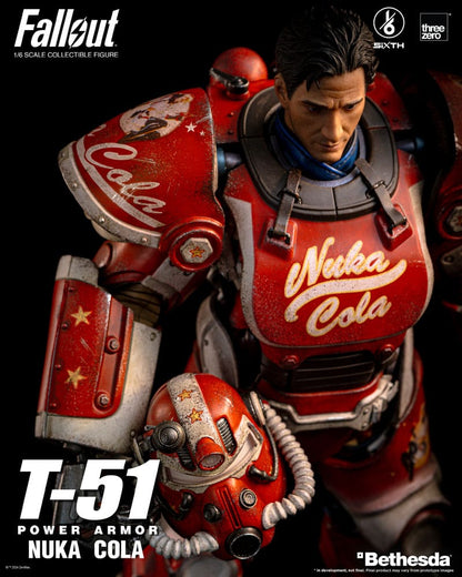 Fallout figurine 1/6 T-51 Nuka Cola Power Armor 37 cm