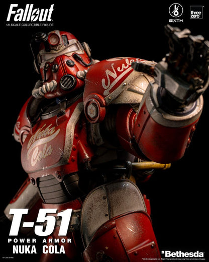 Fallout figurine 1/6 T-51 Nuka Cola Power Armor 37 cm