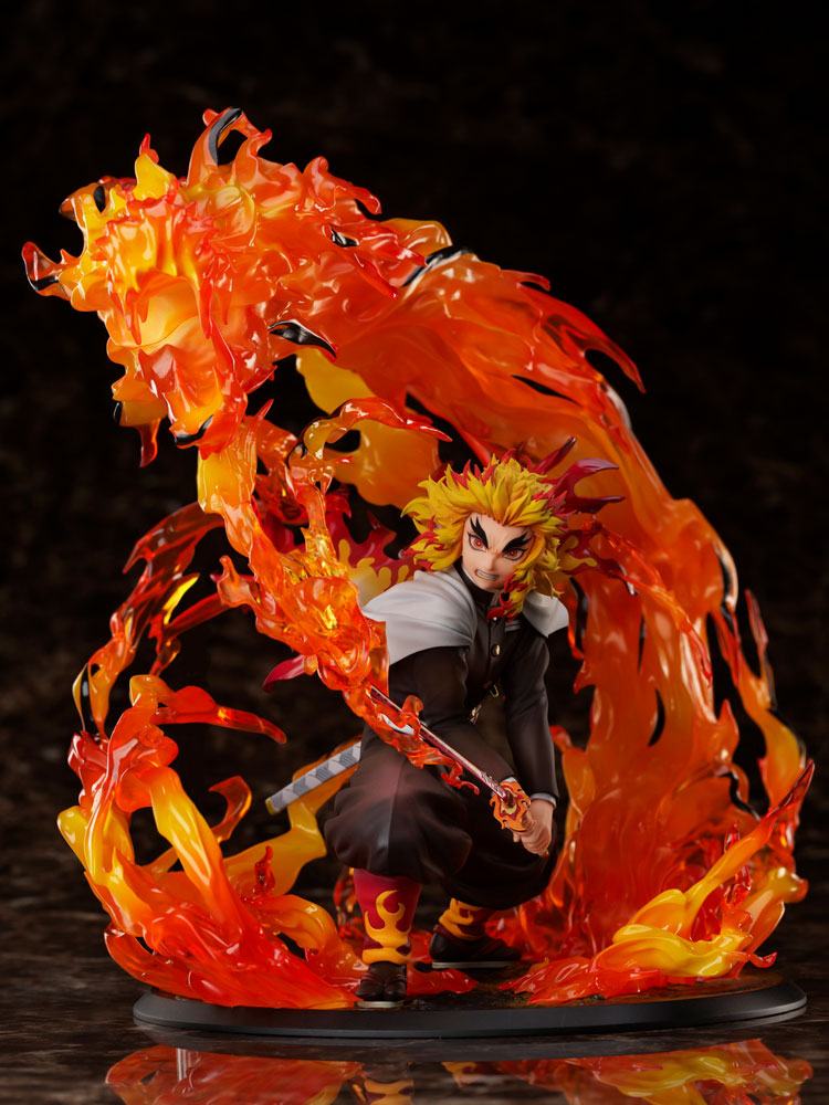 Demon Slayer: Kimetsu no Yaiba : Statuette 1/8 Kyojuro Rengoku 26 cm