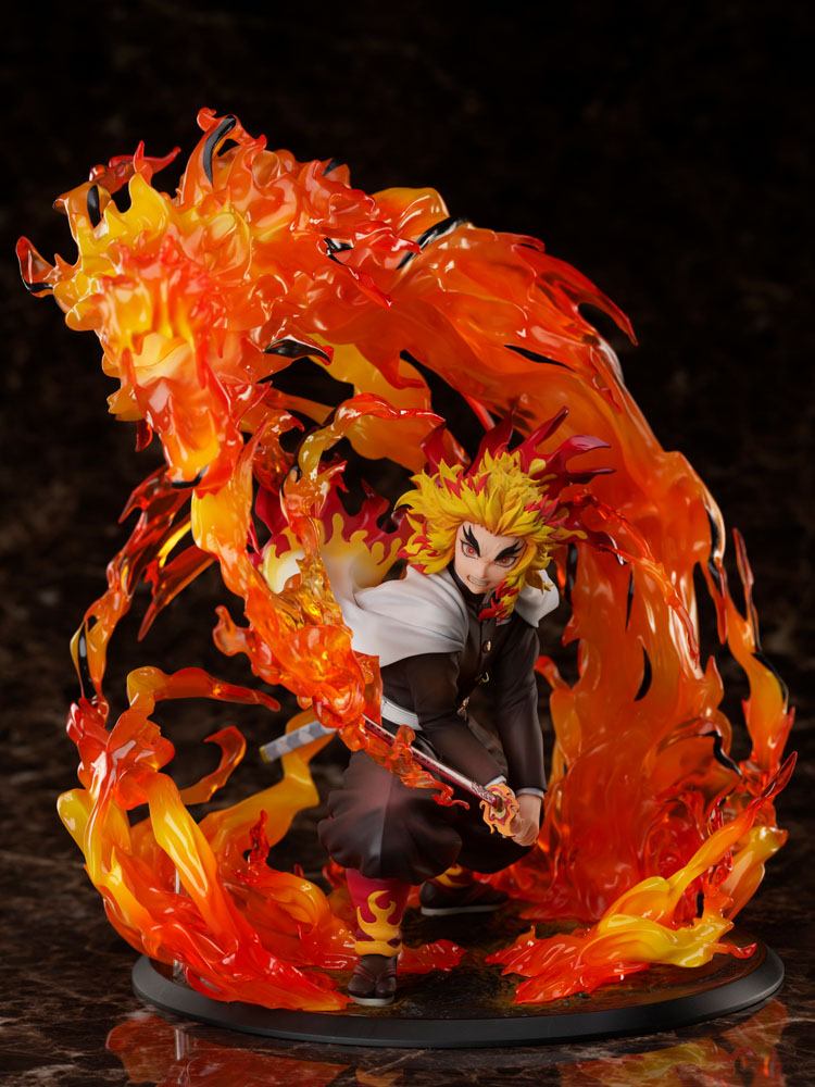 Demon Slayer: Kimetsu no Yaiba : Statuette 1/8 Kyojuro Rengoku 26 cm