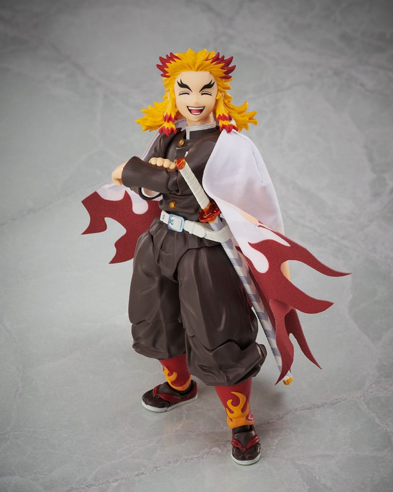 Demon Slayer: Kimetsu no Yaiba : Figurine 1/12 BUZZmod Kyojuro Rengoku 14 cm