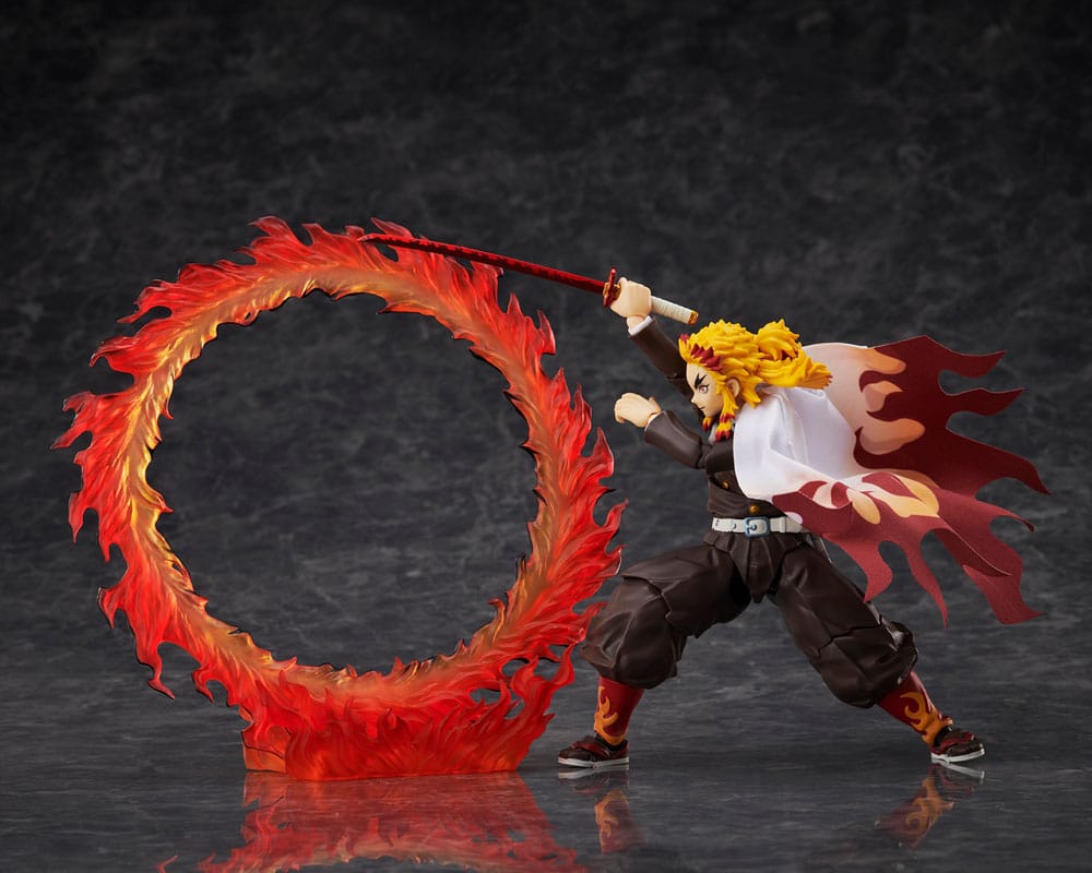 Demon Slayer: Kimetsu no Yaiba : Figurine 1/12 BUZZmod Kyojuro Rengoku 14 cm