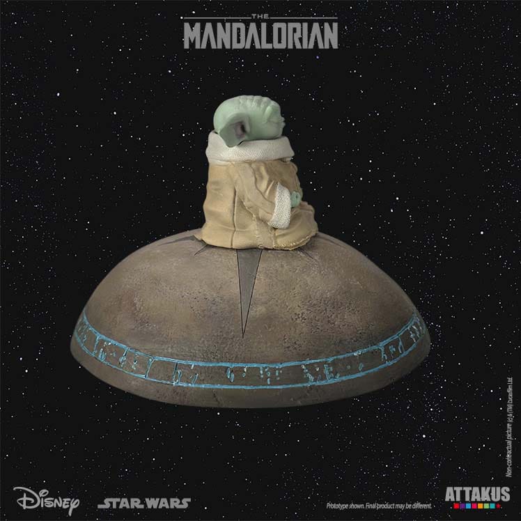 Star Wars: The Mandalorian Classic Collection Statuette 1/5 Grogu Summoning the Force 13 cm