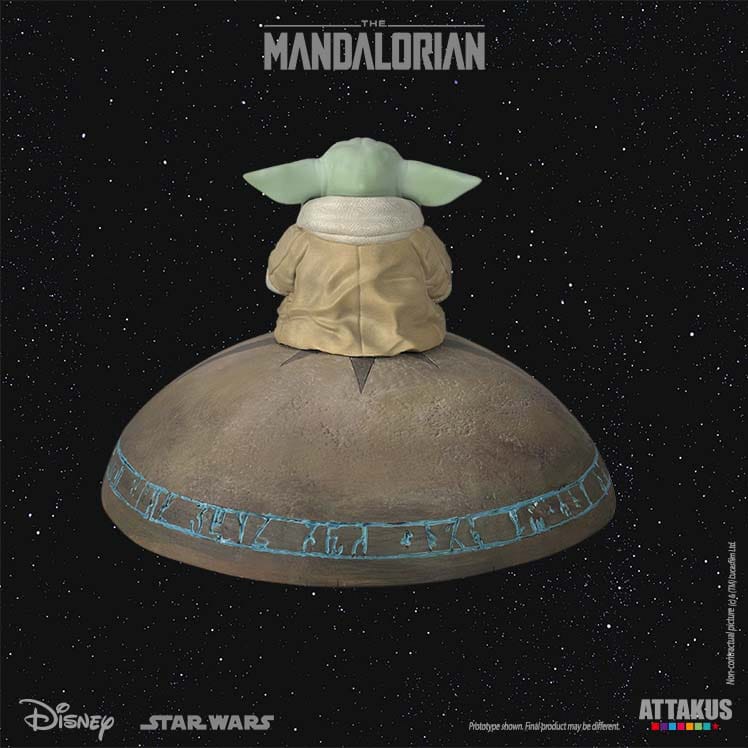 Star Wars: The Mandalorian Classic Collection Statuette 1/5 Grogu Summoning the Force 13 cm