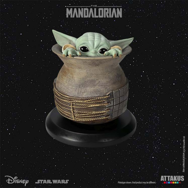 Star Wars: The Mandalorian Classic Collection Statuette 1/5 Grogu dans la Jar 9 cm