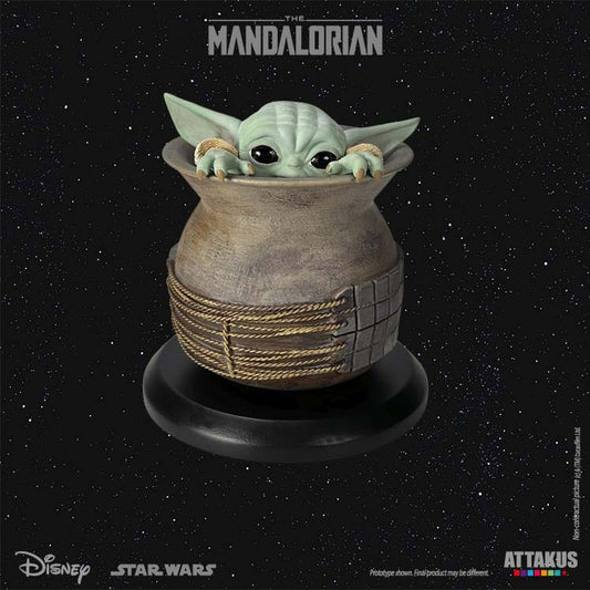 Star Wars: The Mandalorian Classic Collection Statuette 1/5 Grogu dans la Jar 9 cm