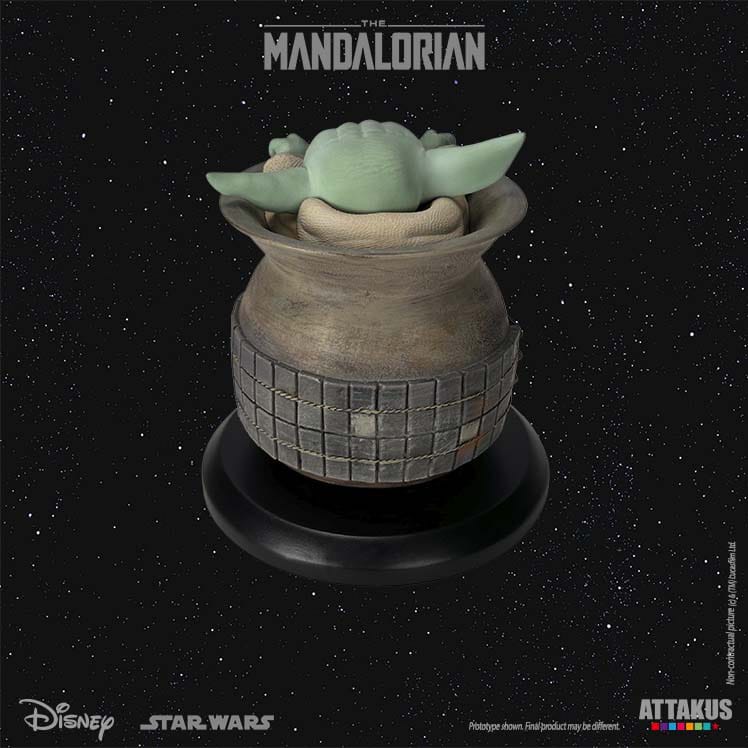 Star Wars: The Mandalorian Classic Collection Statuette 1/5 Grogu dans la Jar 9 cm