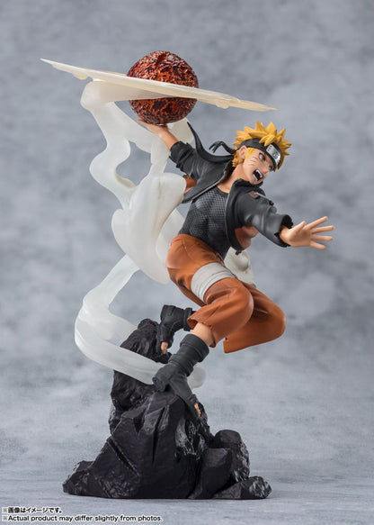 Naruto Shippuden Statuette PVC Figuarts ZERO Extra Battle Naruto Uzumaki-Sage Art: Lava Release Rasenshuriken 24 cm