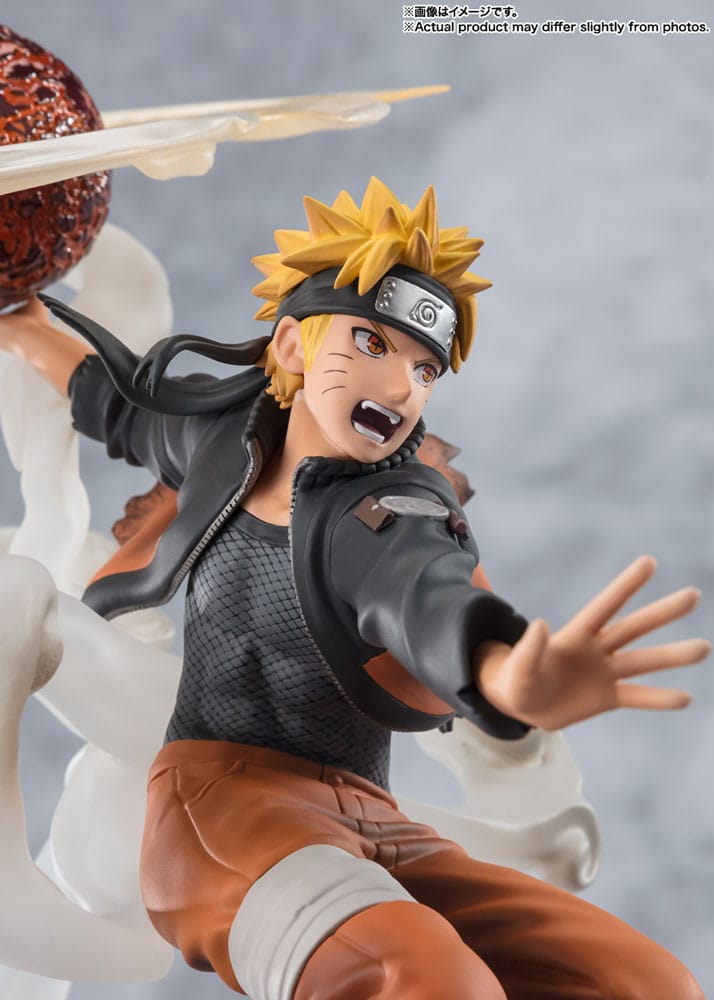 Naruto Shippuden Statuette PVC Figuarts ZERO Extra Battle Naruto Uzumaki-Sage Art: Lava Release Rasenshuriken 24 cm