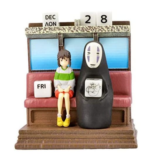 Le Voyage de Chihiro : Statuette Three-wheeler Diorama / Calendar Take Unabara Train 11 cm