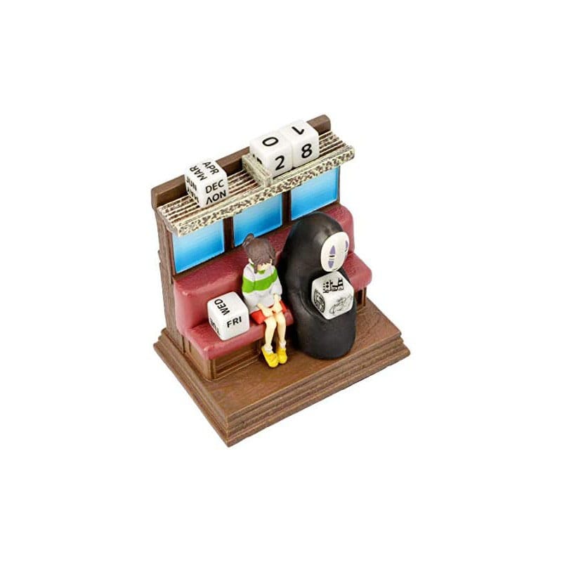 Le Voyage de Chihiro : Statuette Three-wheeler Diorama / Calendar Take Unabara Train 11 cm