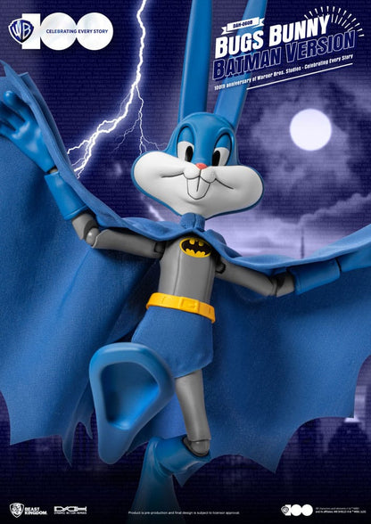 Warner Brothers figurine Dynamic Action Heroes 1/9 100th Anniversary of Warner Bros. Studios Bugs Bunny Batman Ver. 17 cm