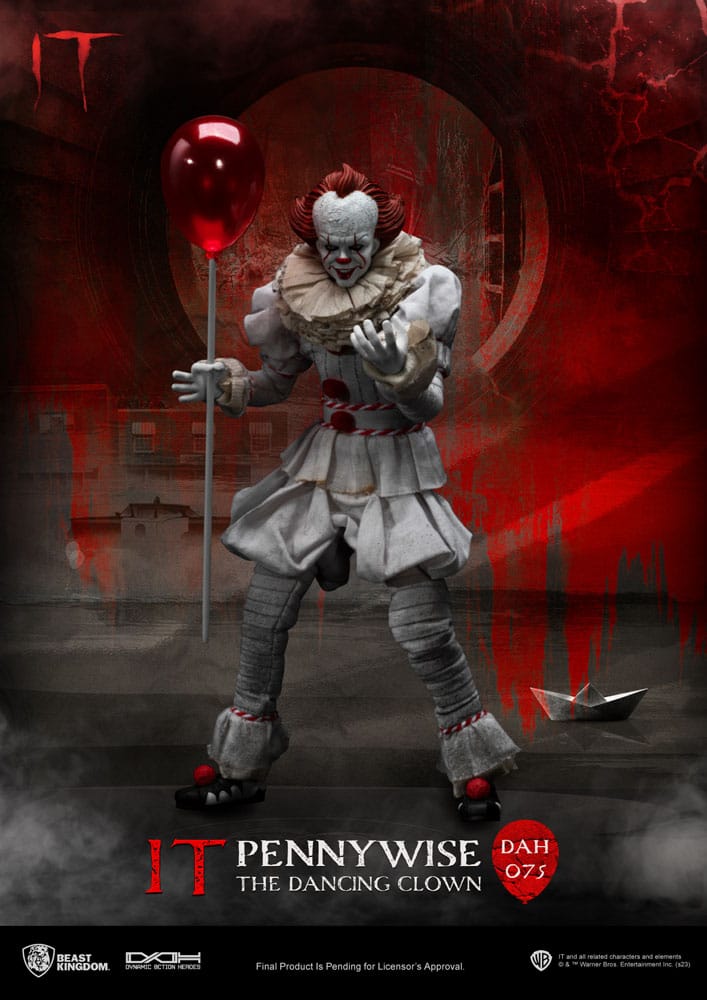 « Il » figurine Dynamic Action Heroes 1/9 Pennywise 21 cm