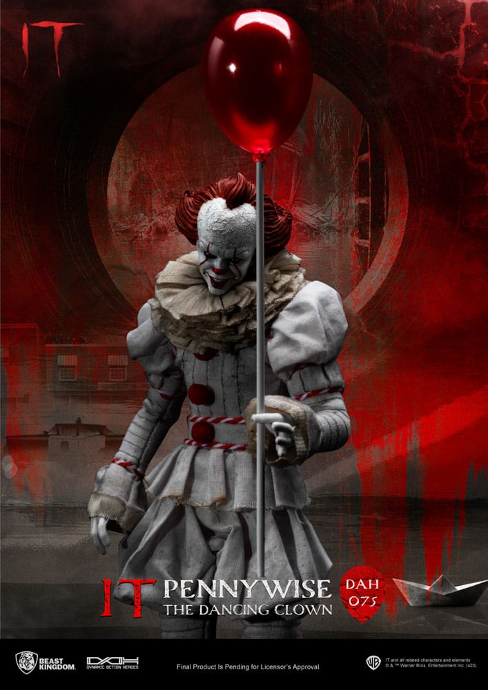 « Il » figurine Dynamic Action Heroes 1/9 Pennywise 21 cm