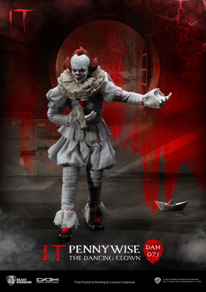 « Il » figurine Dynamic Action Heroes 1/9 Pennywise 21 cm