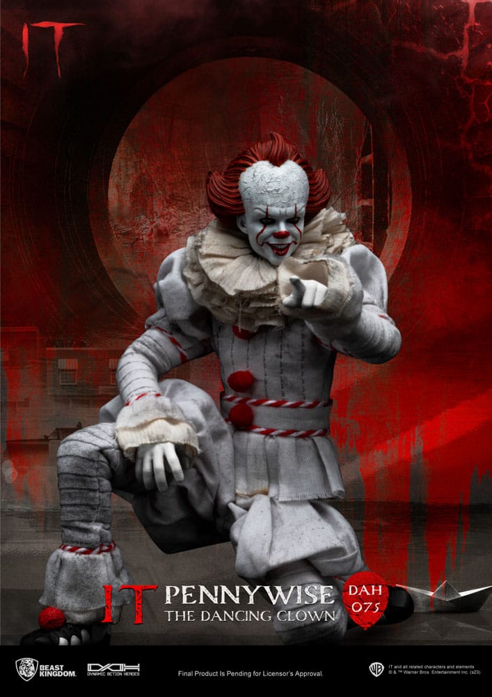 « Il » figurine Dynamic Action Heroes 1/9 Pennywise 21 cm