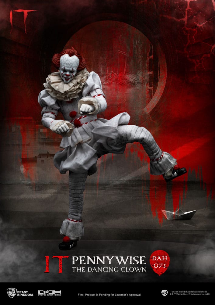« Il » figurine Dynamic Action Heroes 1/9 Pennywise 21 cm