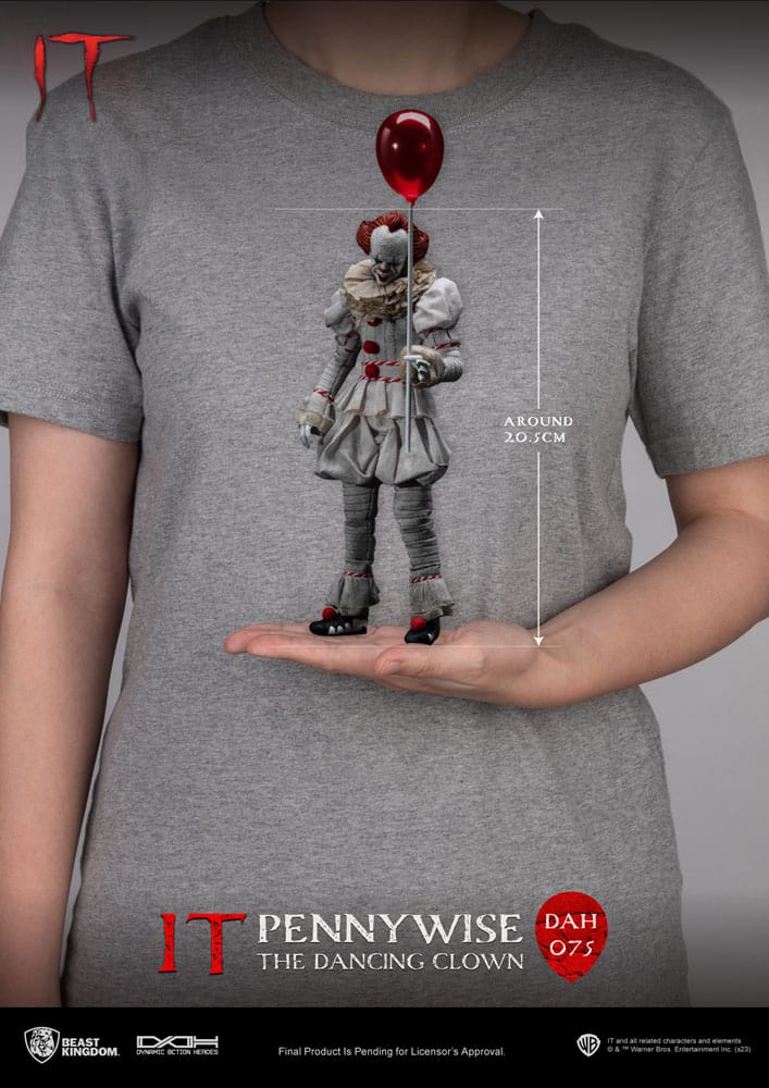 « Il » figurine Dynamic Action Heroes 1/9 Pennywise 21 cm