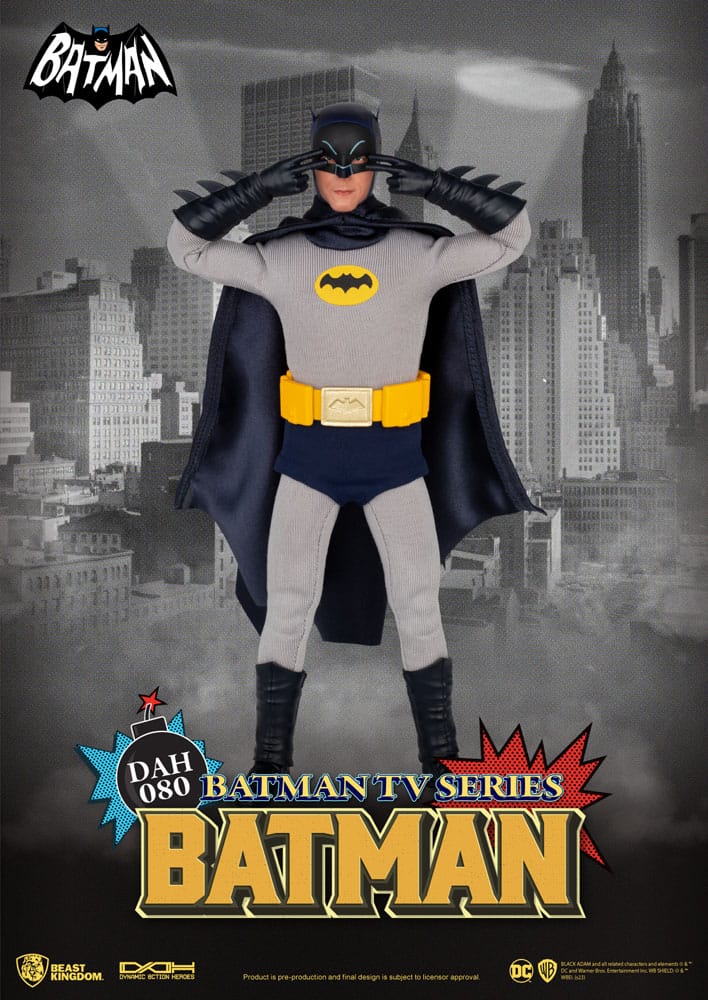 DC Comics figurine Dynamic Action Heroes 1/9 Batman TV Series Batman 24 cm