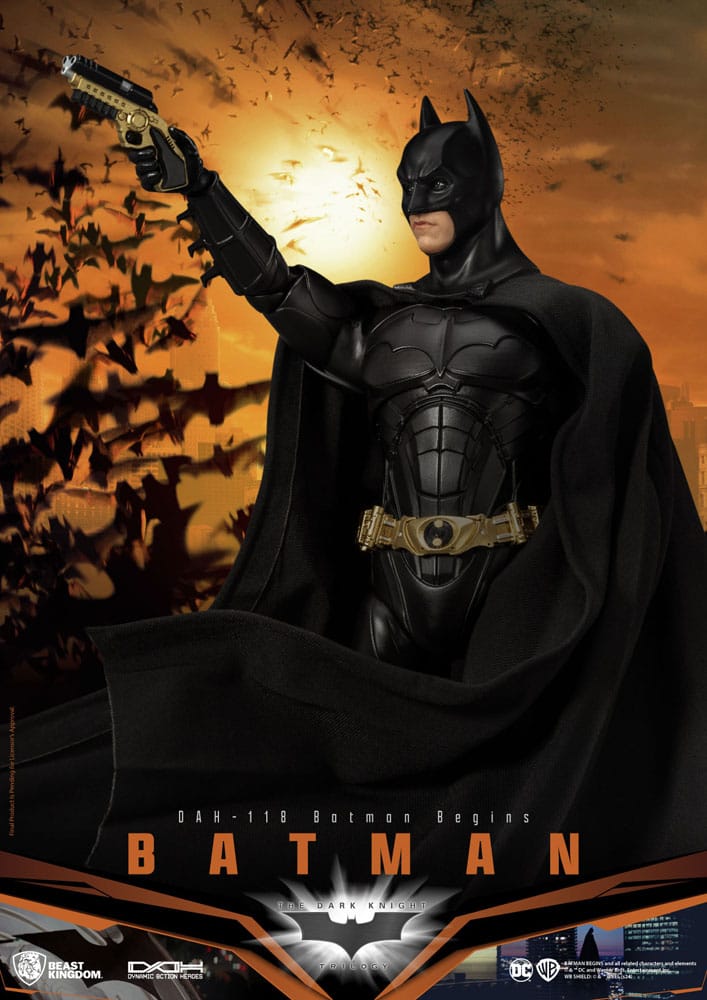 DC Comics figurine Dynamic Action Heroes 1/9 Batman (Batman Begins) 21 cm