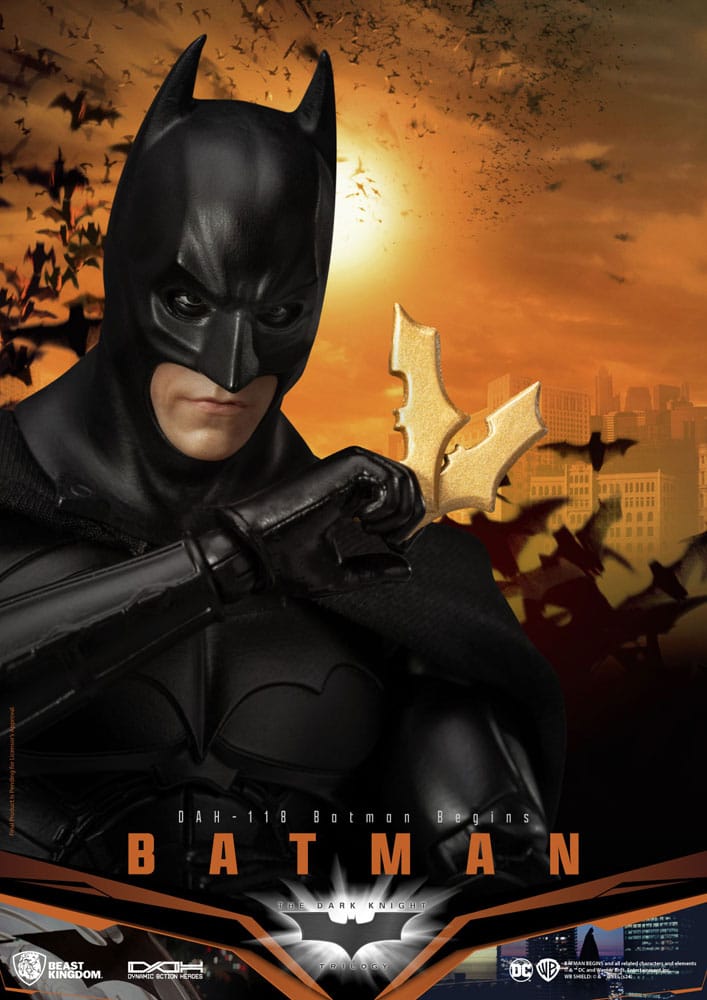 DC Comics figurine Dynamic Action Heroes 1/9 Batman (Batman Begins) 21 cm