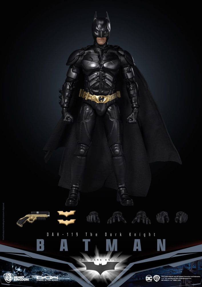 DC Comics figurine Dynamic Action Heroes 1/9 Batman (The Dark Knight) 21 cm