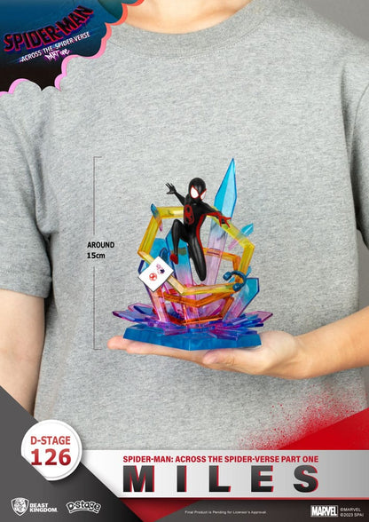 Marvel diorama PVC D-Stage Spider-Man: Across the Spider-Verse Part One-Miles 15 cm