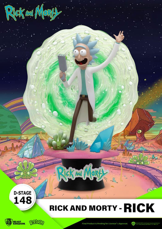 Rick & Morty diorama PVC D-Stage Rick 14 cm