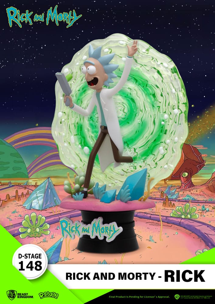 Rick & Morty diorama PVC D-Stage Rick 14 cm