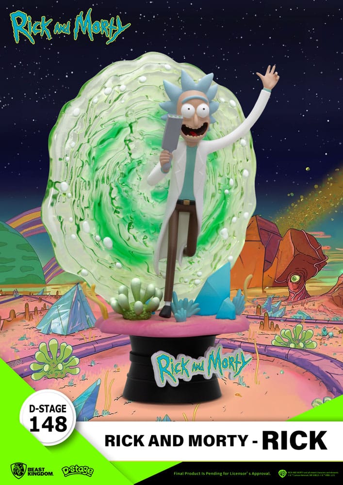 Rick & Morty diorama PVC D-Stage Rick 14 cm