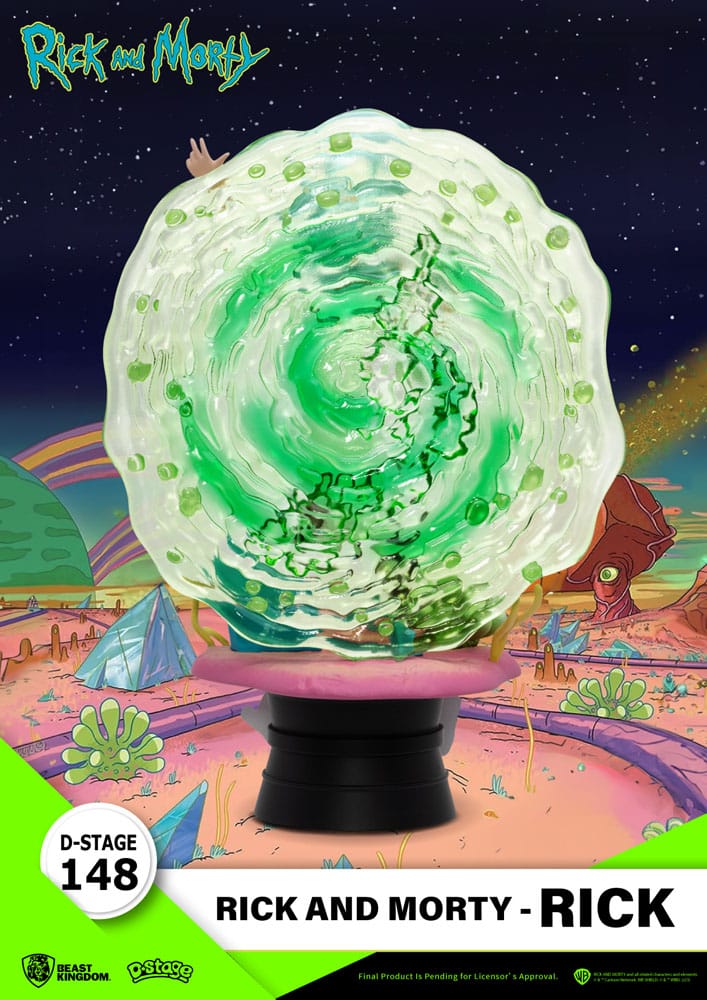 Rick & Morty diorama PVC D-Stage Rick 14 cm