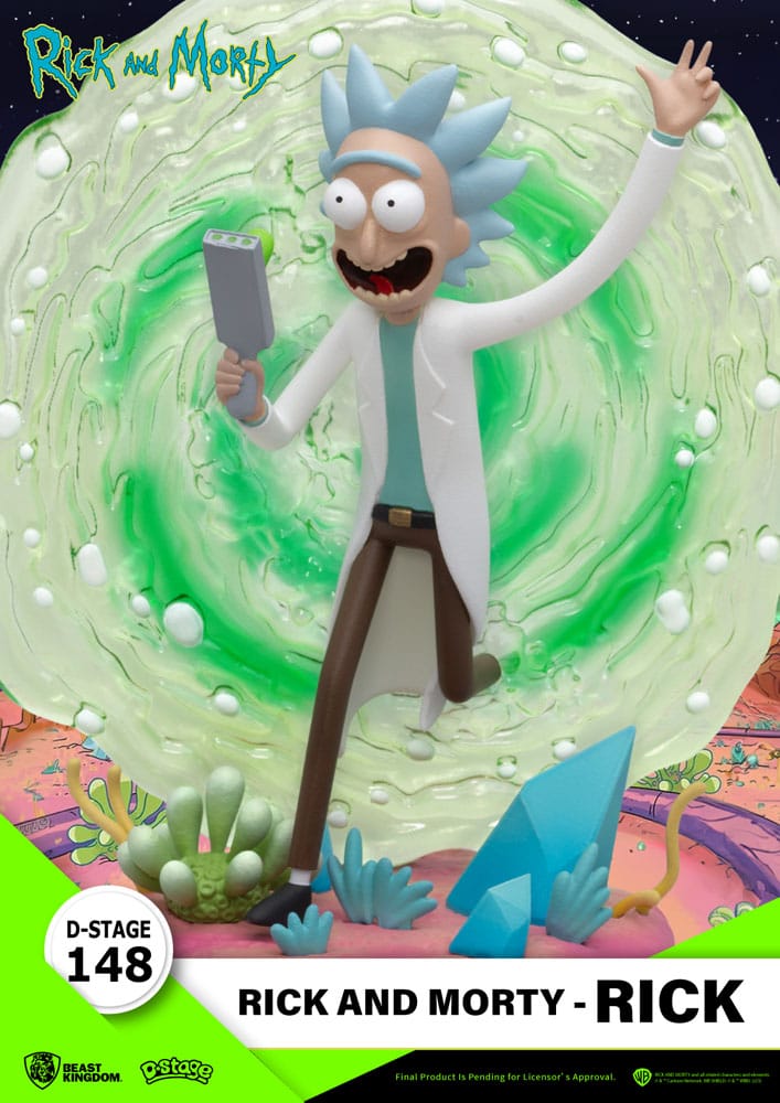 Rick & Morty diorama PVC D-Stage Rick 14 cm