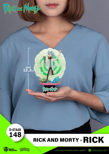 Rick & Morty diorama PVC D-Stage Rick 14 cm