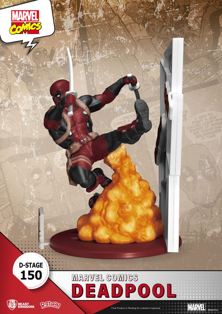 Marvel diorama PVC D-Stage Deadpool 16 cm