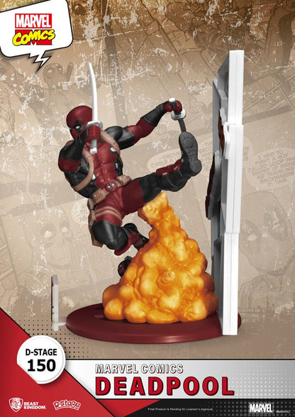 Marvel diorama PVC D-Stage Deadpool 16 cm